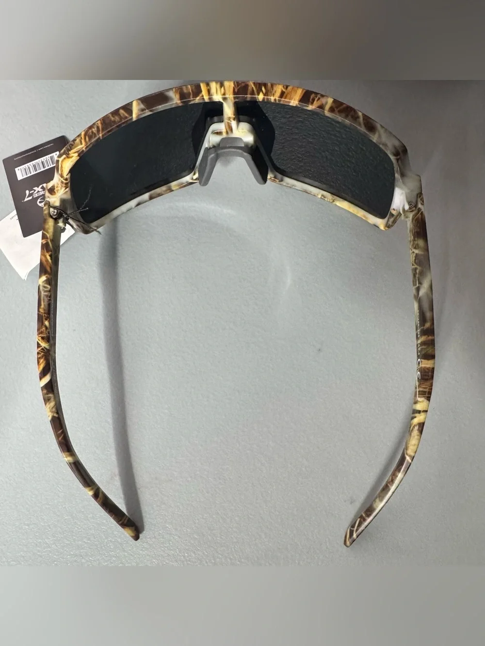 Realtree MAX-7 Camouflage Shield Sunglasses with Black Lens hunting camp woods